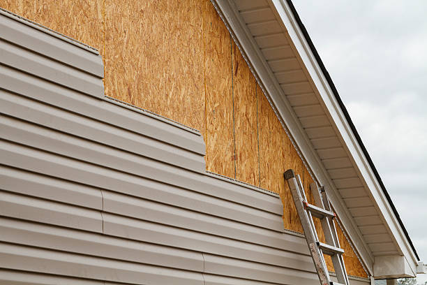 Professional Siding technician working in Buffalo Creek, CO